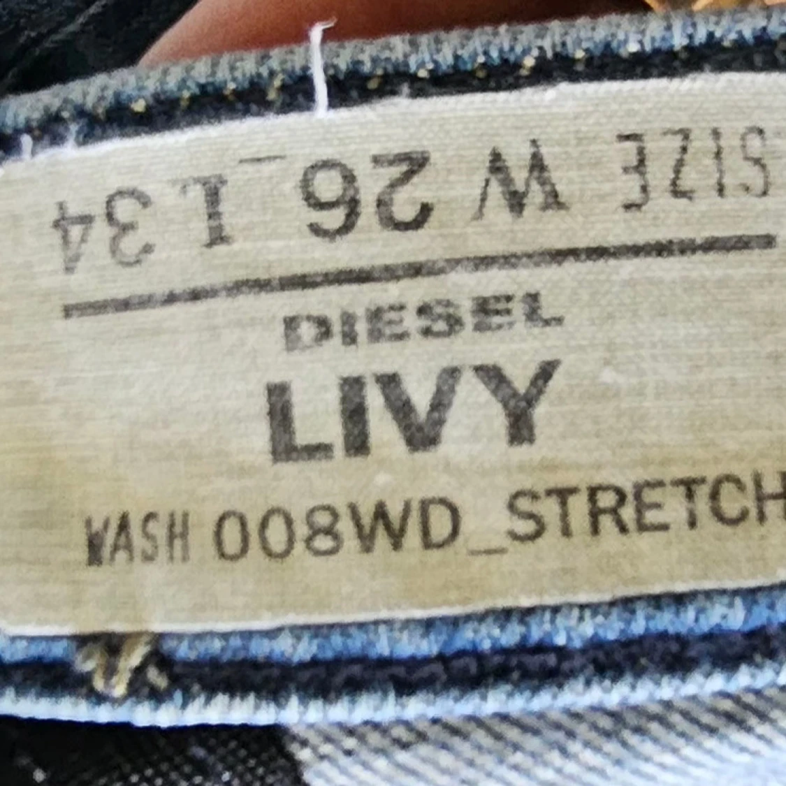 2 par Diesel  jeansbyxor, blå & mörkblå - 4