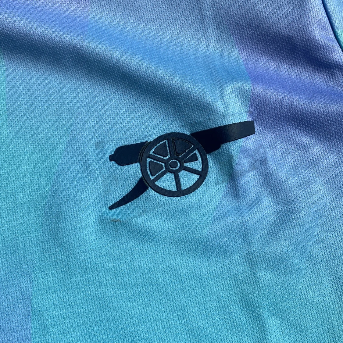 Arsenal x Adidas blå fotbollströja - 1