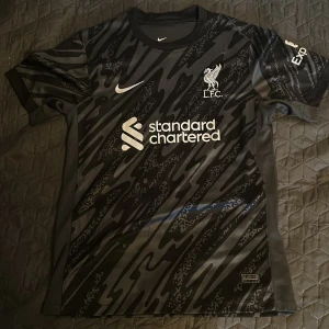 Liverpool 24/25 Fotbollströja - Säljer en Liverpool 24/25 Fotbollströja i Storlek M som är målvaktströjan, en snygg design