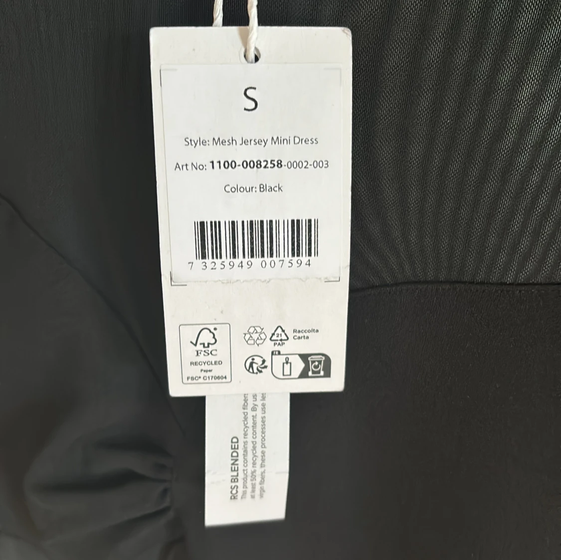 Svart meshklänning från NA-KD - 3