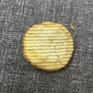 Väldigt runt chip - Fint chip som är tunt och är ifrån det väldigt vintage märket Estrella 