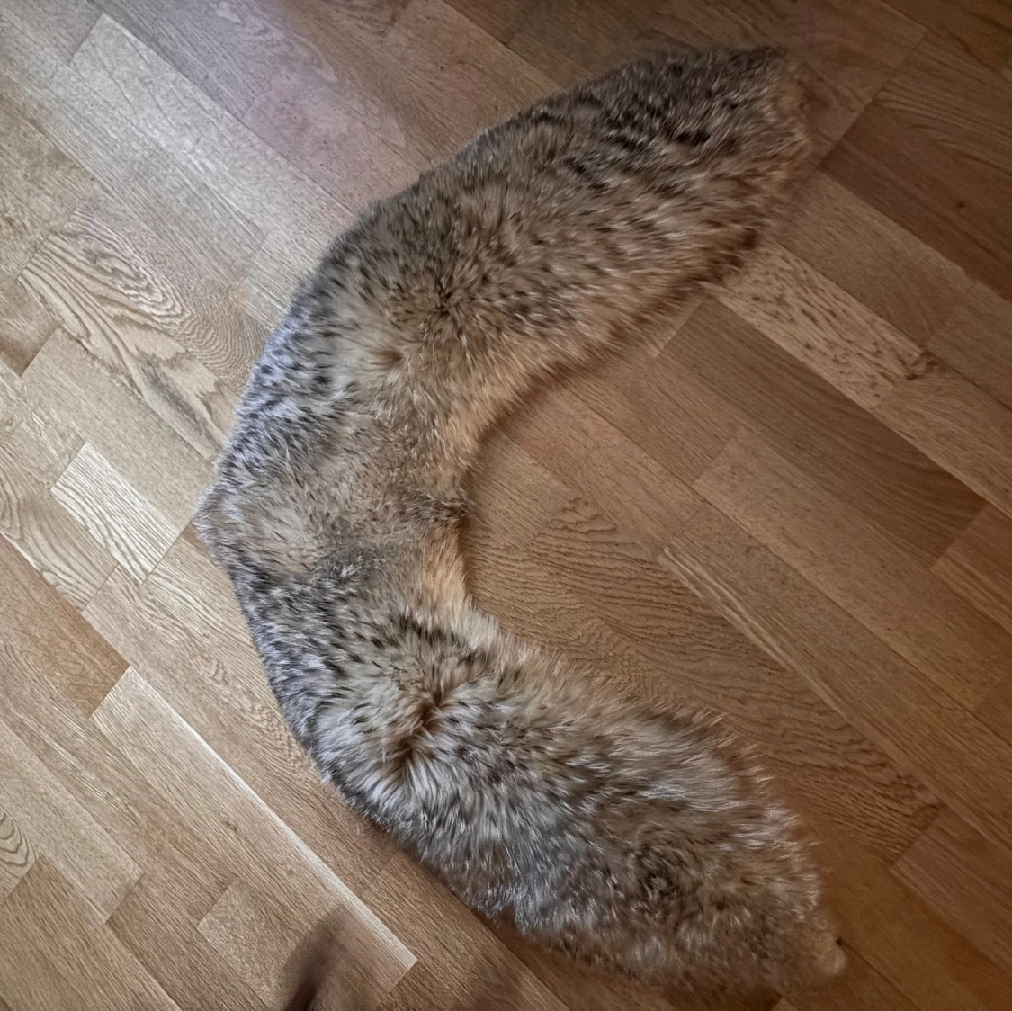 Fluffig äkta päls med hylsor! - 1