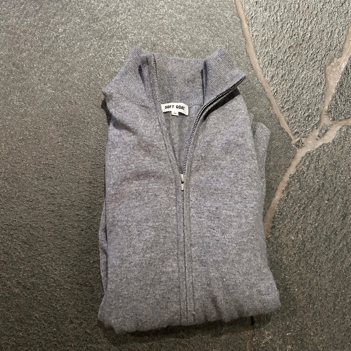 Grå kofta från Soft Goat
