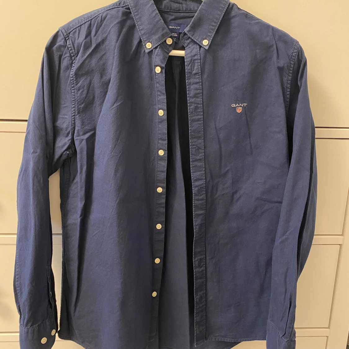 Blå skjorta från GANT stl 170 - 1