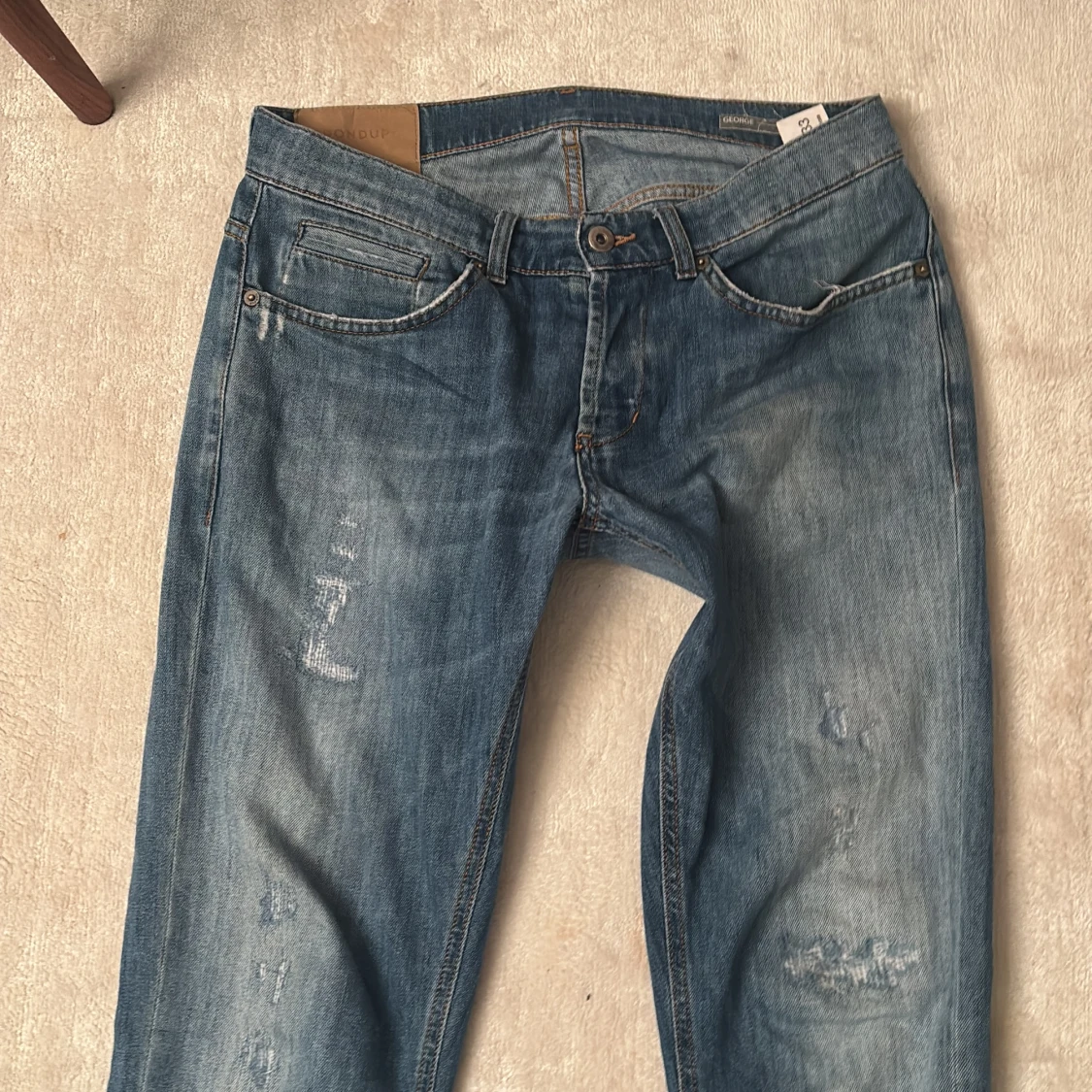 Blå jeans från dondup  - 1