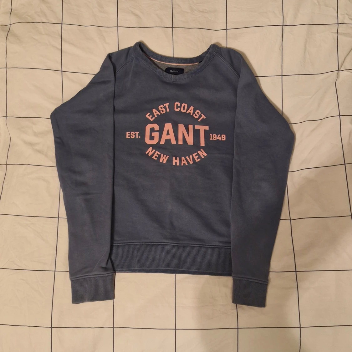 Blå sweatshirt från GANT💙