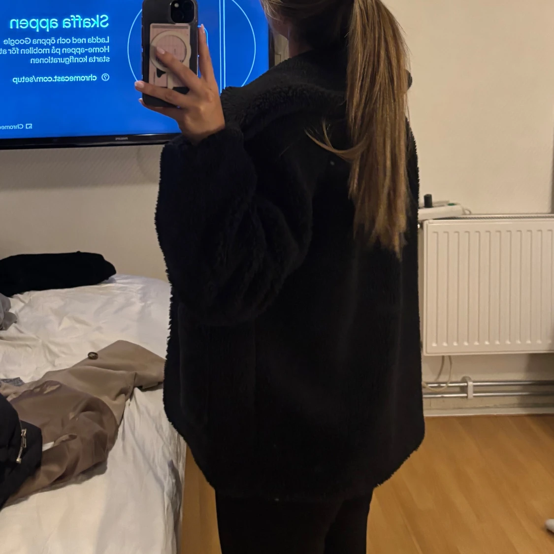 Svart teddyjacka från NA-KD - 2