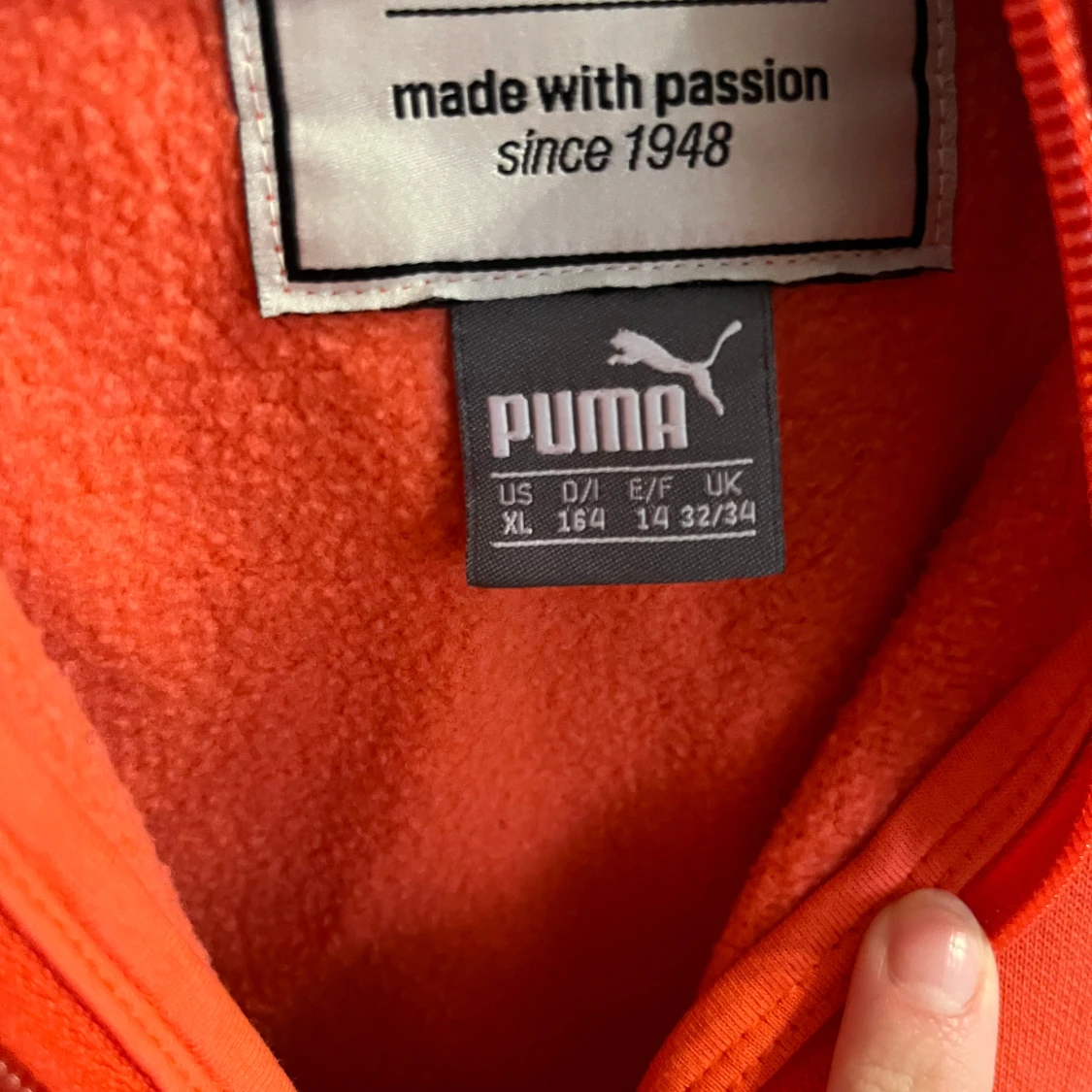 Orange hoodie från Puma - 3
