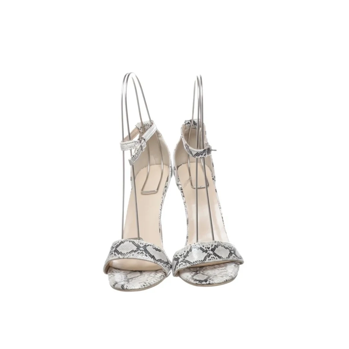 Ormskinnsmönstrade klackskor - 1