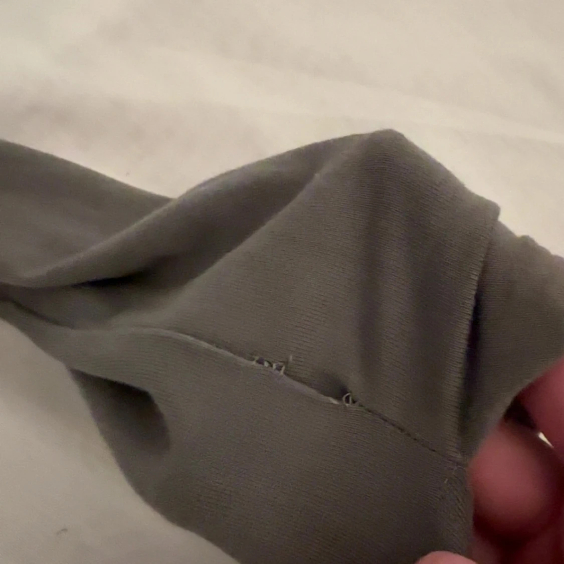 Grå offshoulder topp - 2