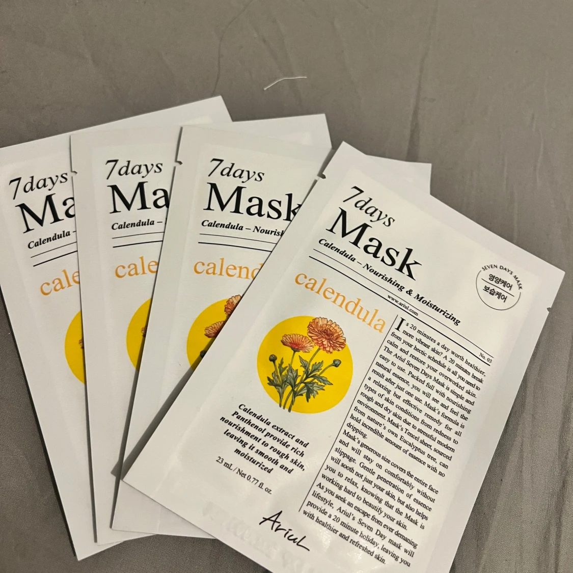 7 Days Mask med Calendula 4st