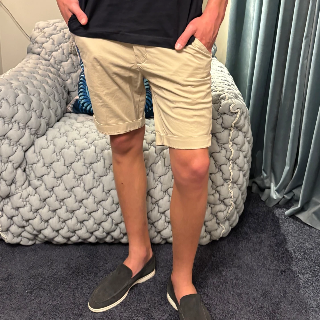 Beige shorts från Boggi Milano
