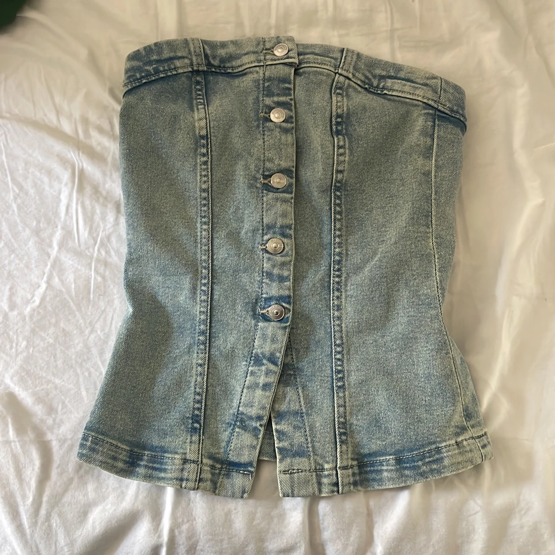 Jeans tubtopp från H&M Divided