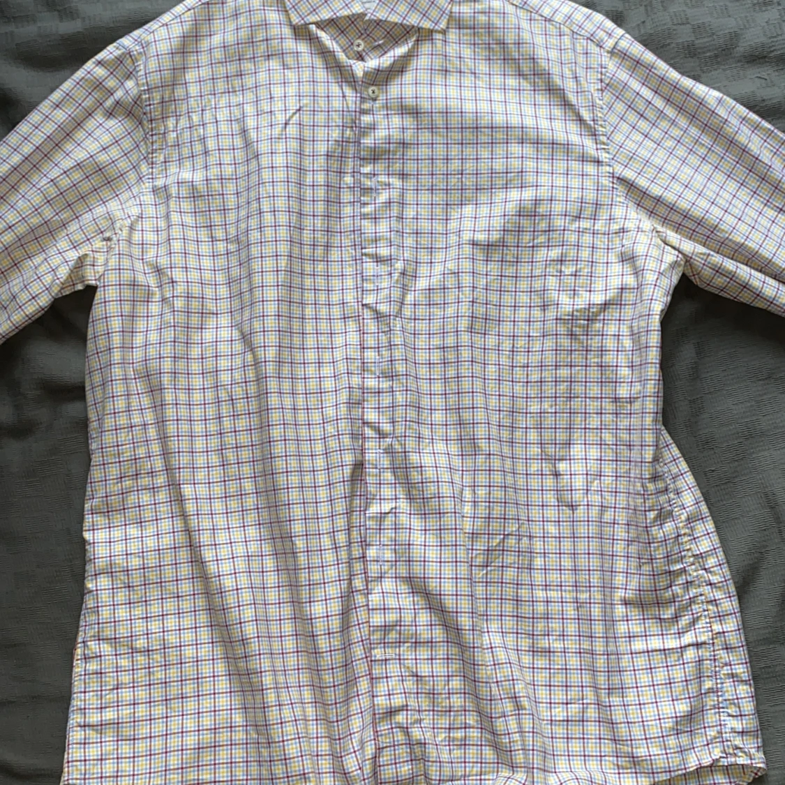 Rutig skjorta från Stenströms, strl 44 - 1