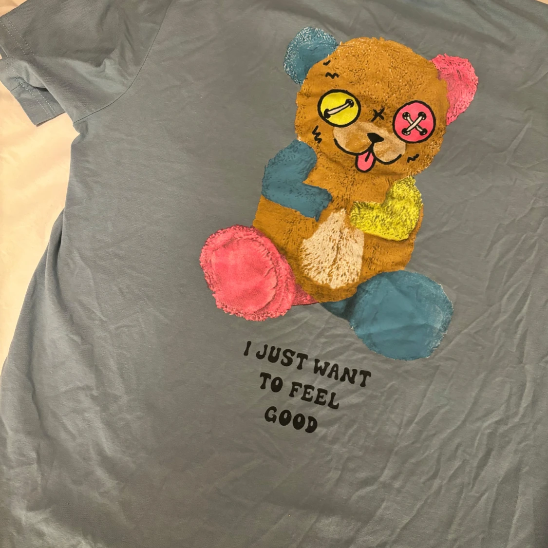 Blå t-shirt från Barrow med nalletryck - 2