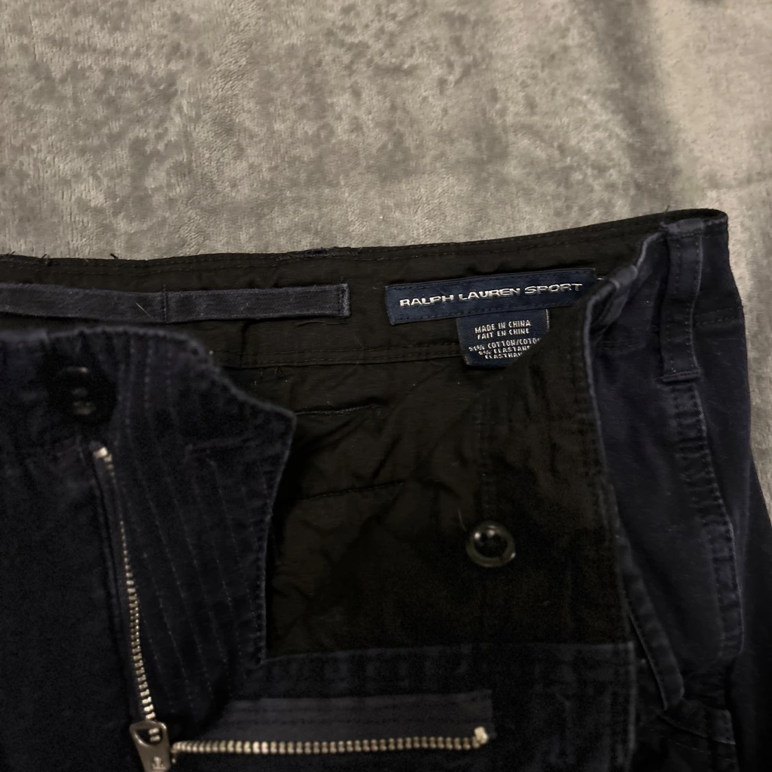 Svarta cargopants från Ralph Lauren - 2