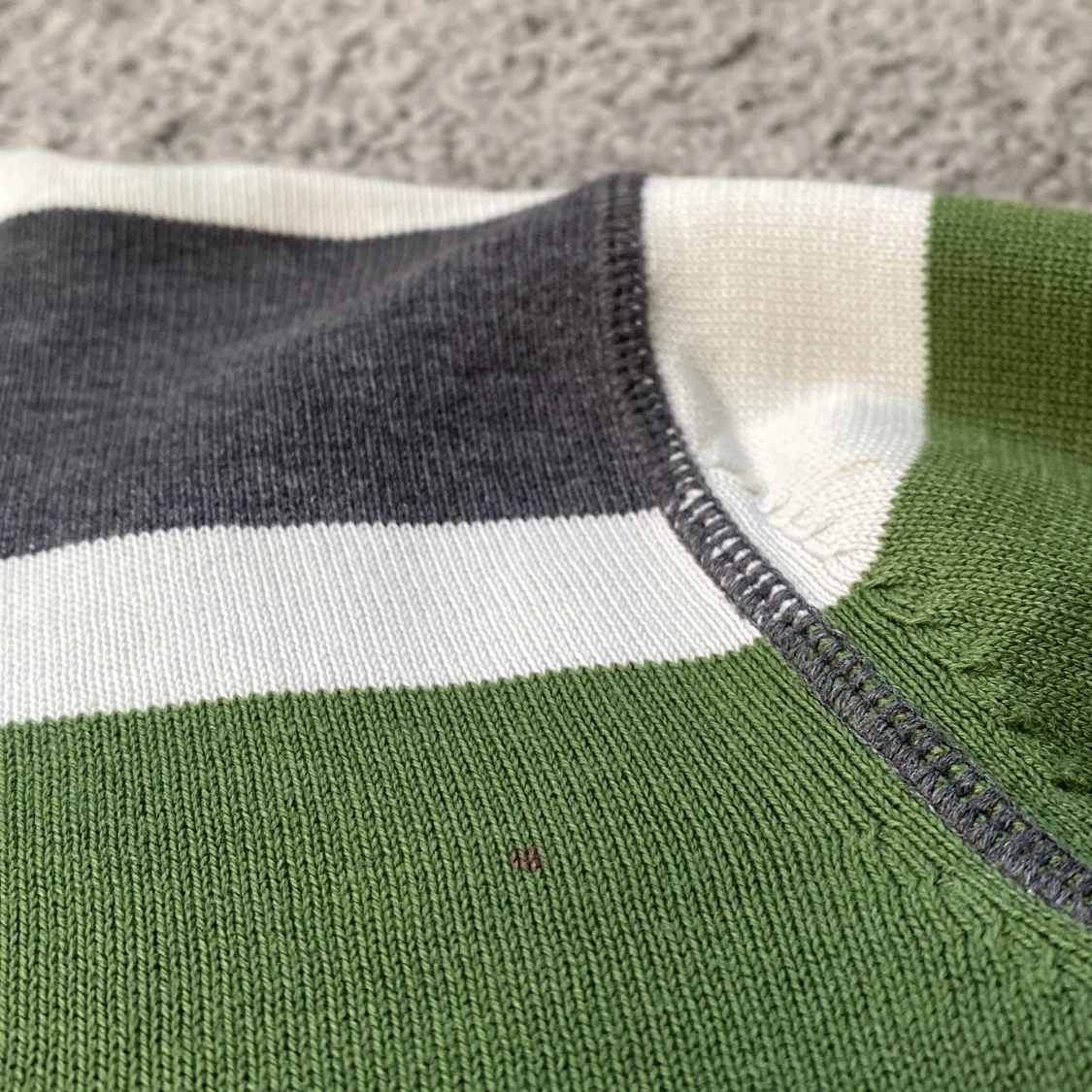 Randig tröja från Race Marine, grön/grå - 3