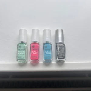 Färgglada nagellack från Depend - Aldrig använda eller bara testade.