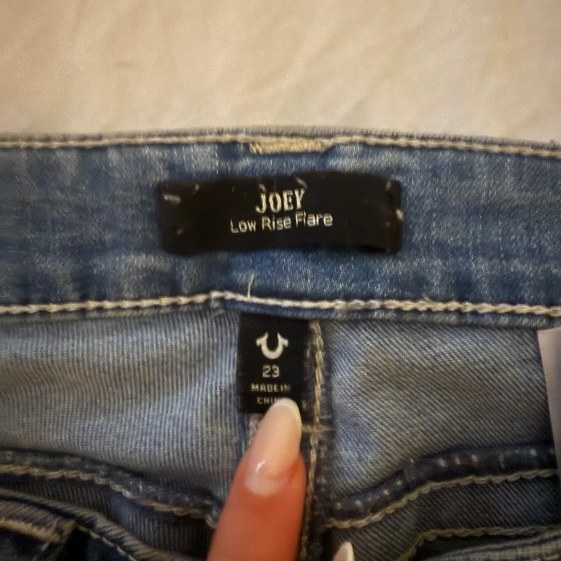 True Religion Joey Low Rise Flare Jeans - 2