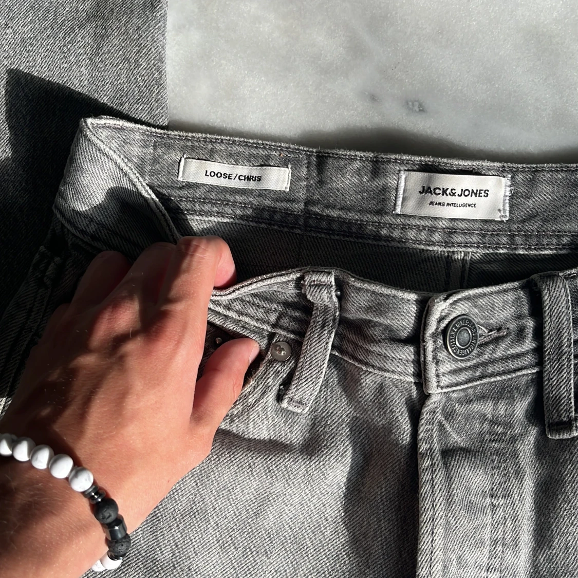 Grå loose fit jeans Jack & Jones - 3