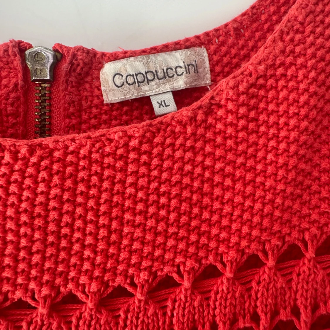 Korall stickad tröja från Cappuccini XL - 2