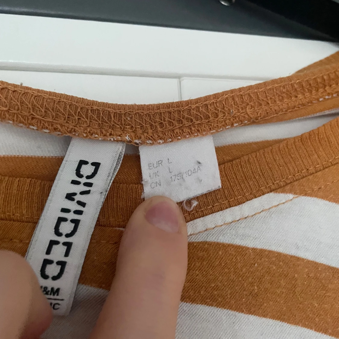 Randig långärmad tröja från H&M Divided - 1