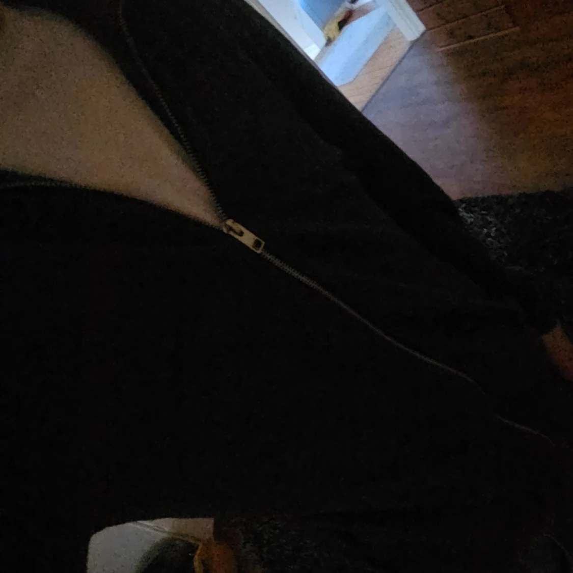 Mörk grå ziphoodie från Jack & Jones - 3