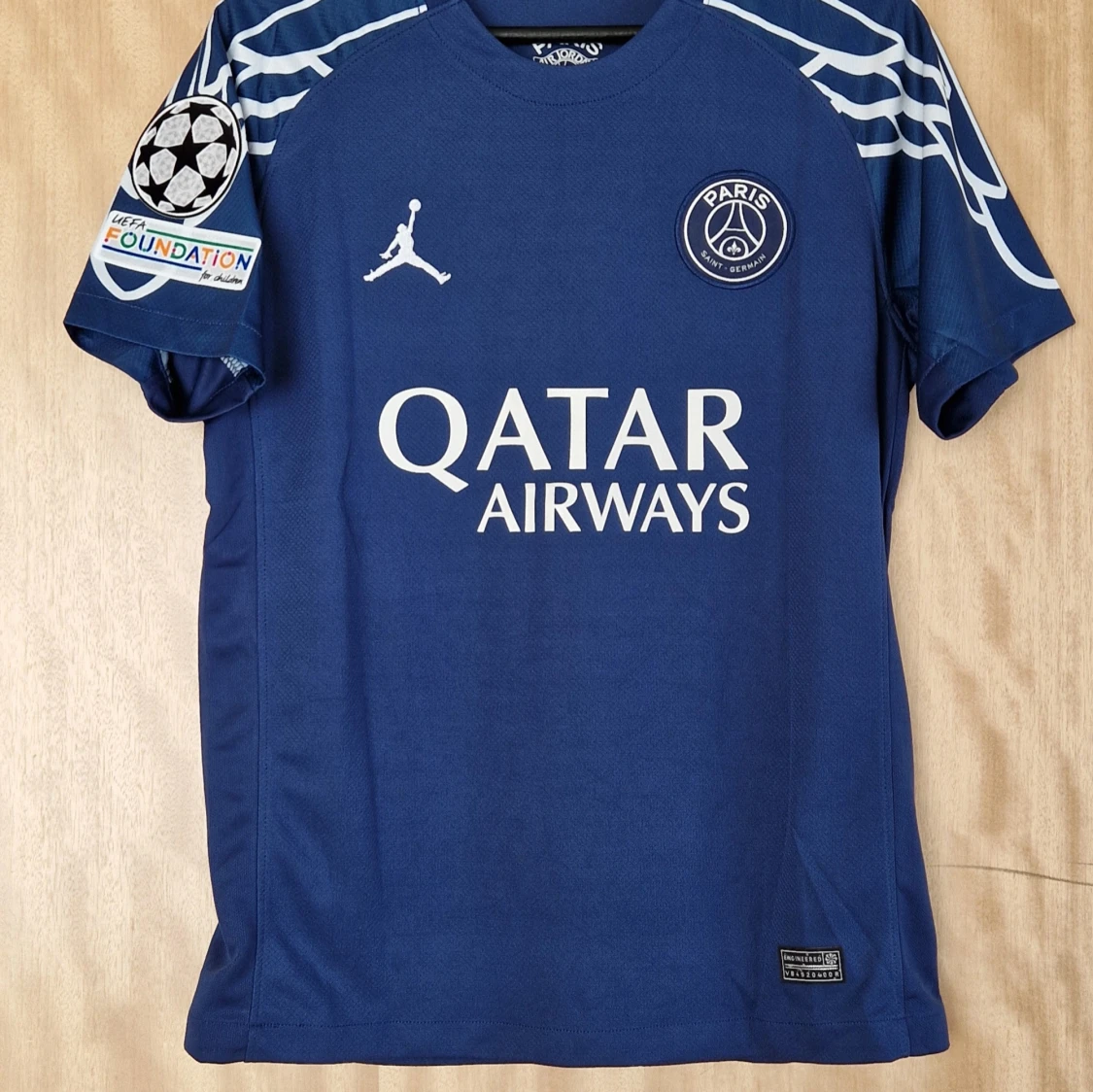 Désiré Doué fotbollströja PSG 24-25 - 4