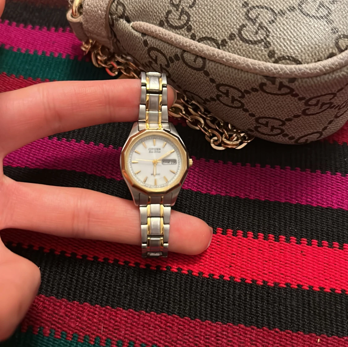 Citizen silver och guld armbandsur - 1