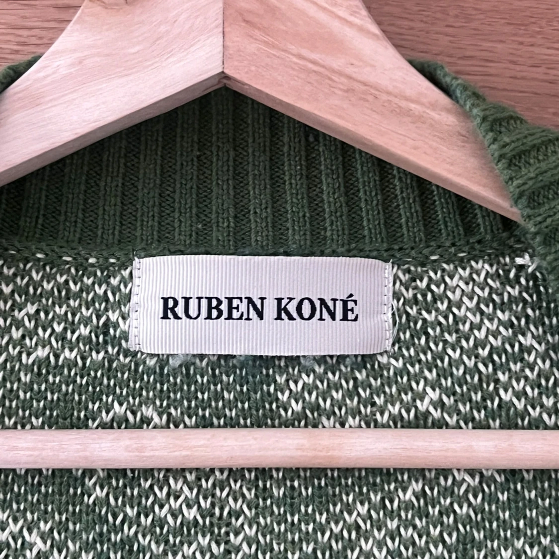 Grön paisleymönstrad kofta Ruben Koné - 2