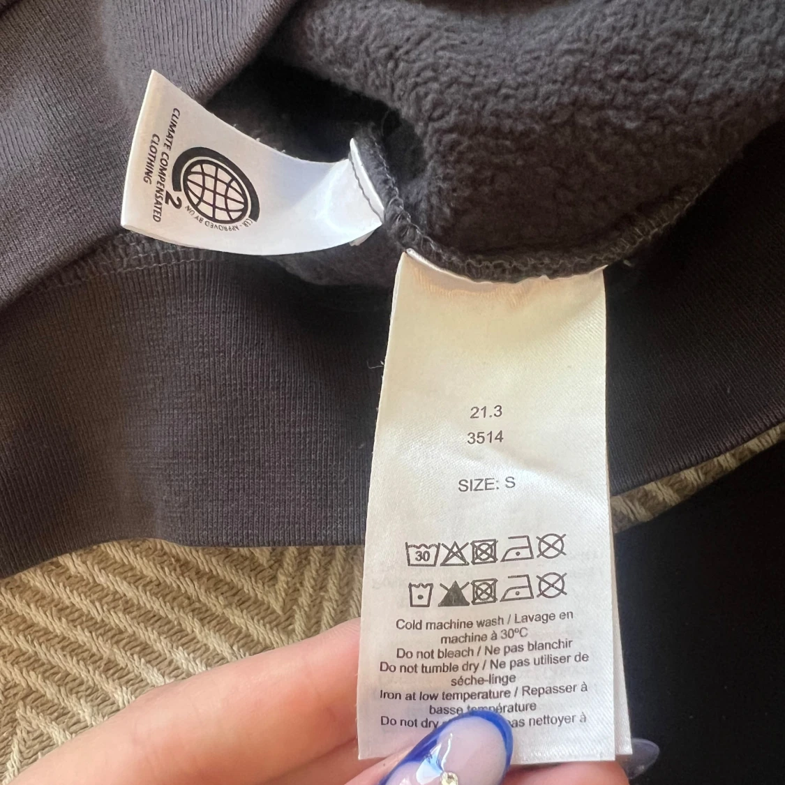 Svart Ganni sweatshirt med gul logga - 3