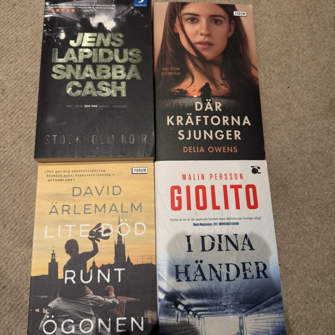 Snabba Cash, Lite död runt ögonen, i dina händer & där kräftorna sjunger