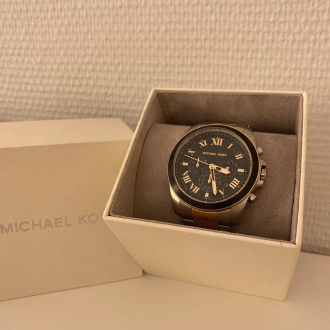 Michael Kors klocka i guld och silver