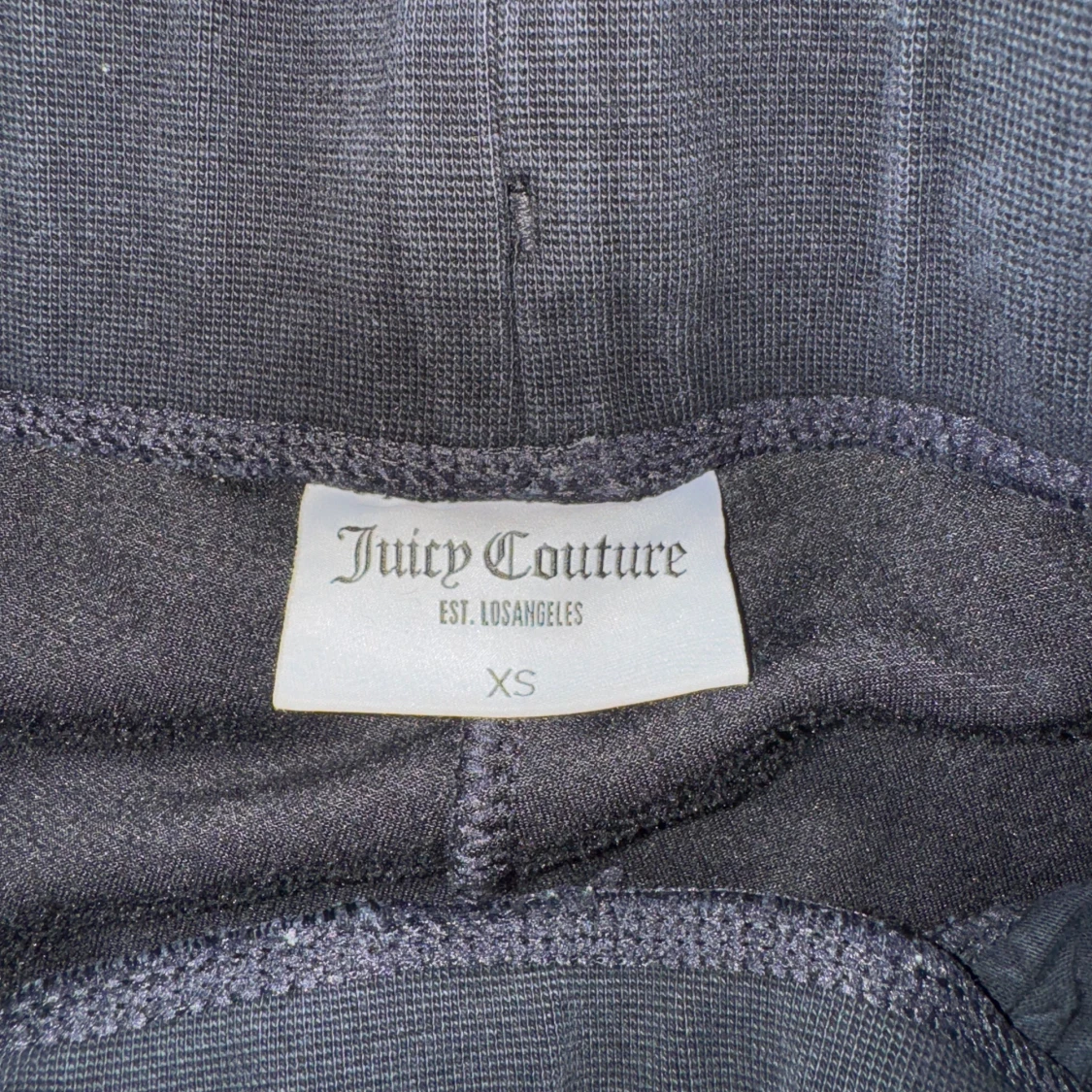 Svarta velourbyxor Juicy Couture XS - 2