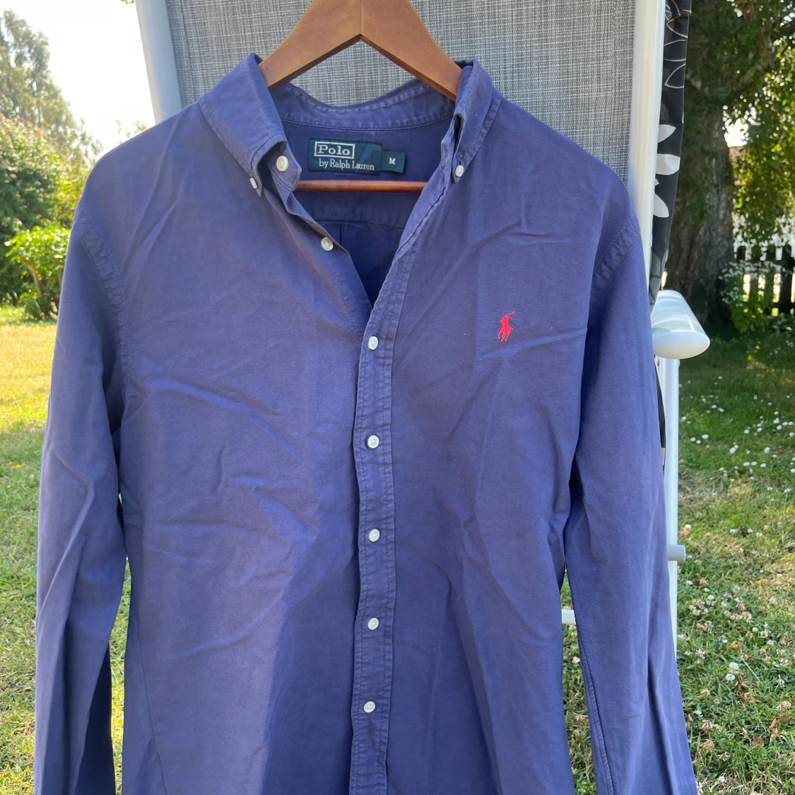 Blå skjorta från Polo Ralph Lauren M