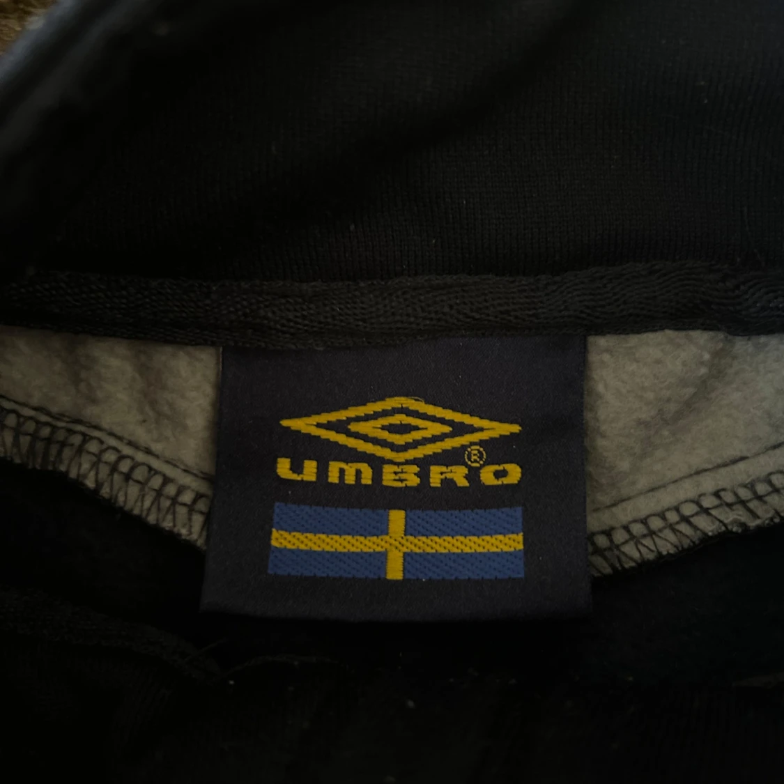 Mörkblå Umbro half zip tröja XL - 2