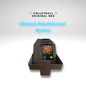 🏐 Volleyball – Nintendo NES (Originalkassett) 🏐 - Säljer originalkassetten av Volleyball till NES. Ett av Nintendos tidiga sportspel med klassisk 8-bit-grafik – kul för retroälskare eller dig som vill komplettera samlingen!  ✅ Originalkassett i bra skick (se bilden) ✅ Testad och fungerar utan problem ✅ European Version (PAL) ✅ Endast kassett, ingen box/manual