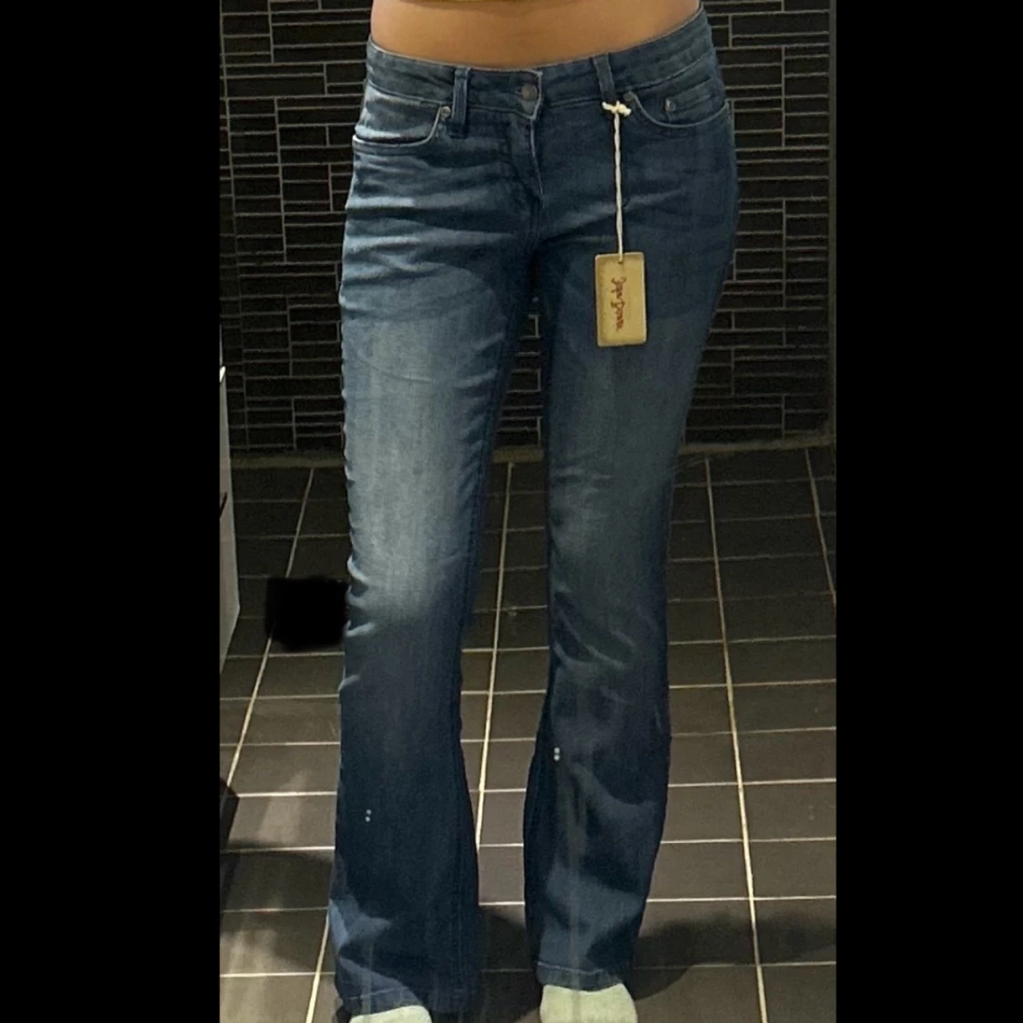Lågmidjade jeans - 1