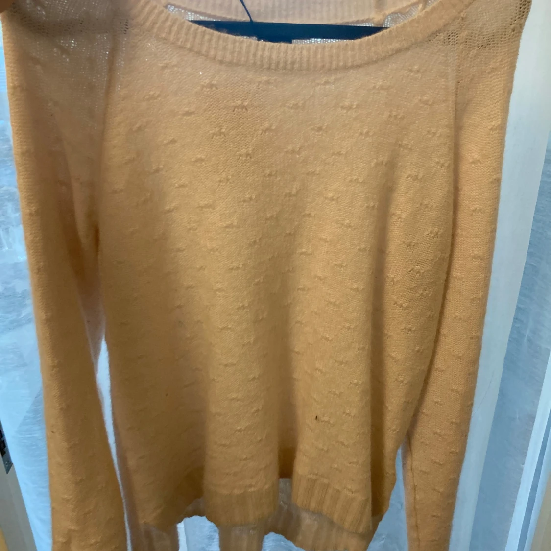 Ljusrosa stickad tröja från H&M