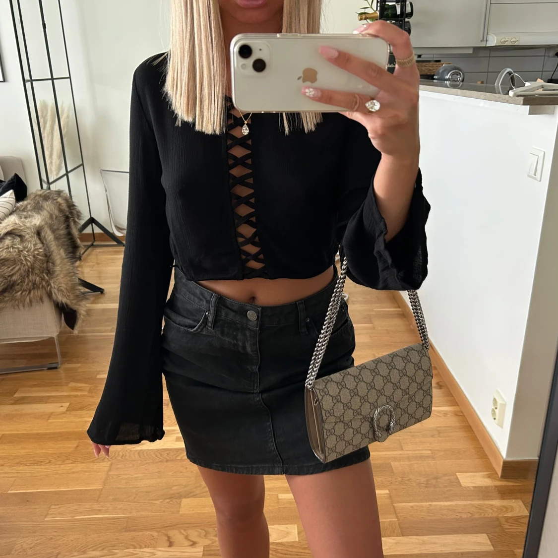 Svart topp från H&M 