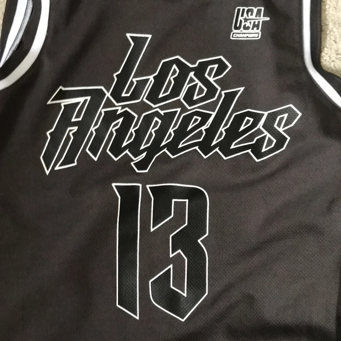 Svart basketlinne Los Angeles FSBN XS - 3