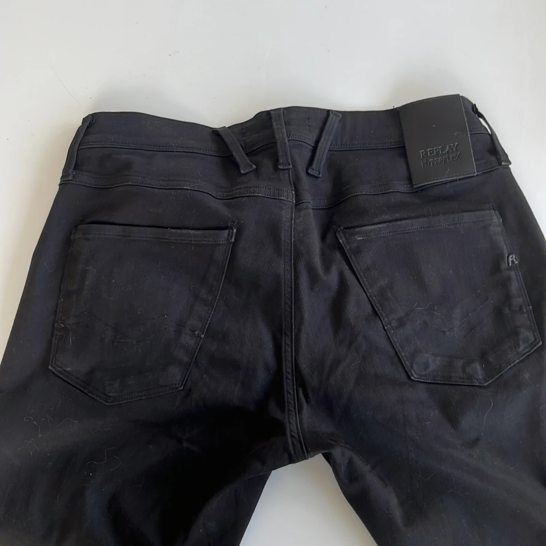 Svarta Replay Anbass jeans - 1