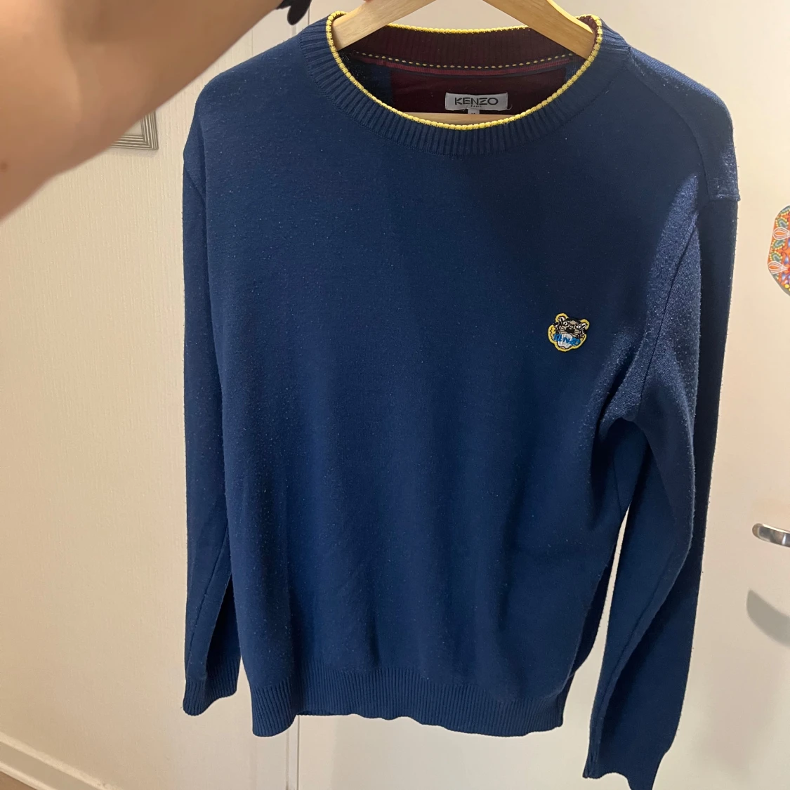 Kenzo Marinblå Fintröja – Elegant & Trendig Design - 4