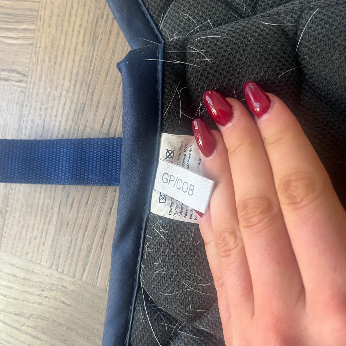 Marinblått JH collection schabrak - 3