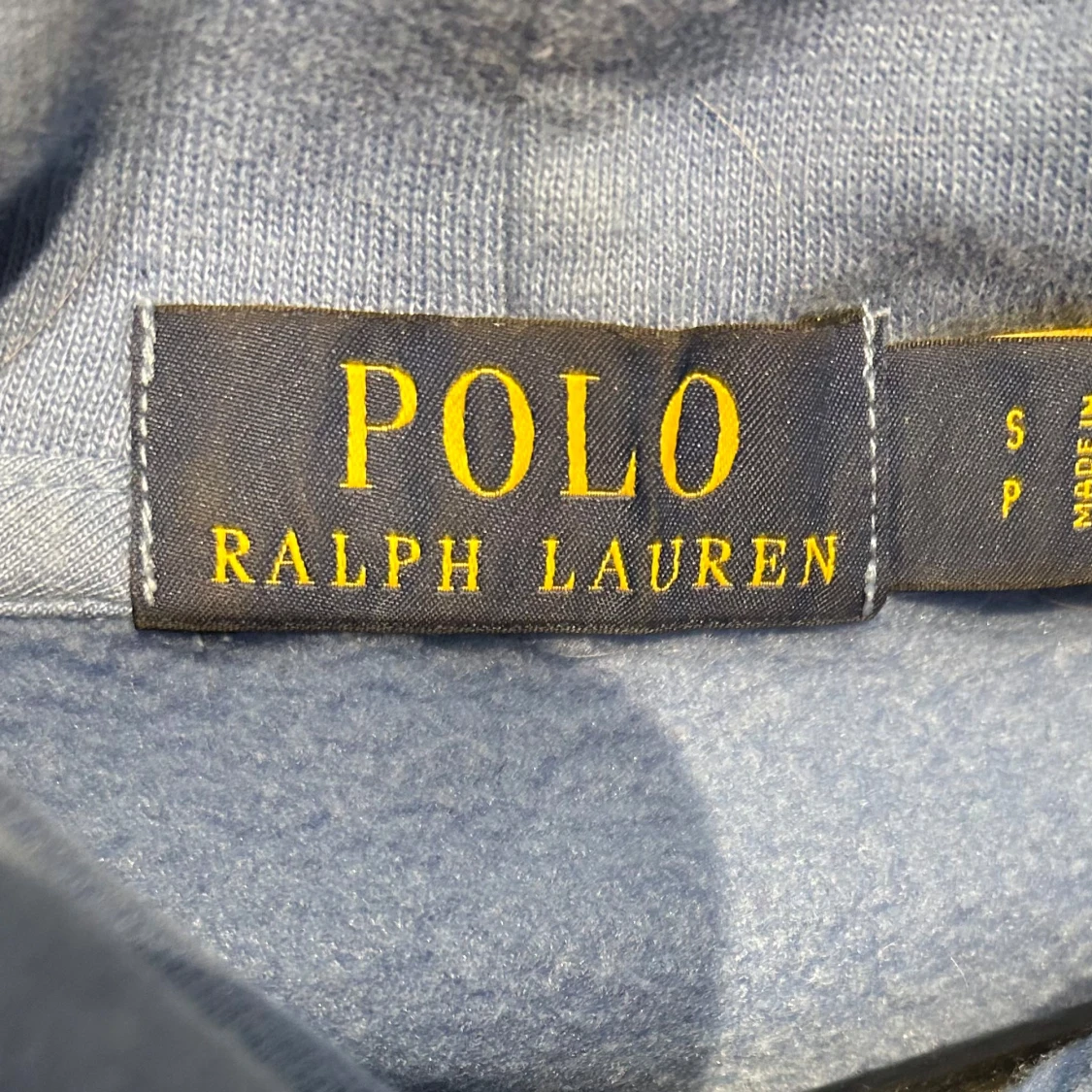 Blå hoodie från Ralph Lauren - 2