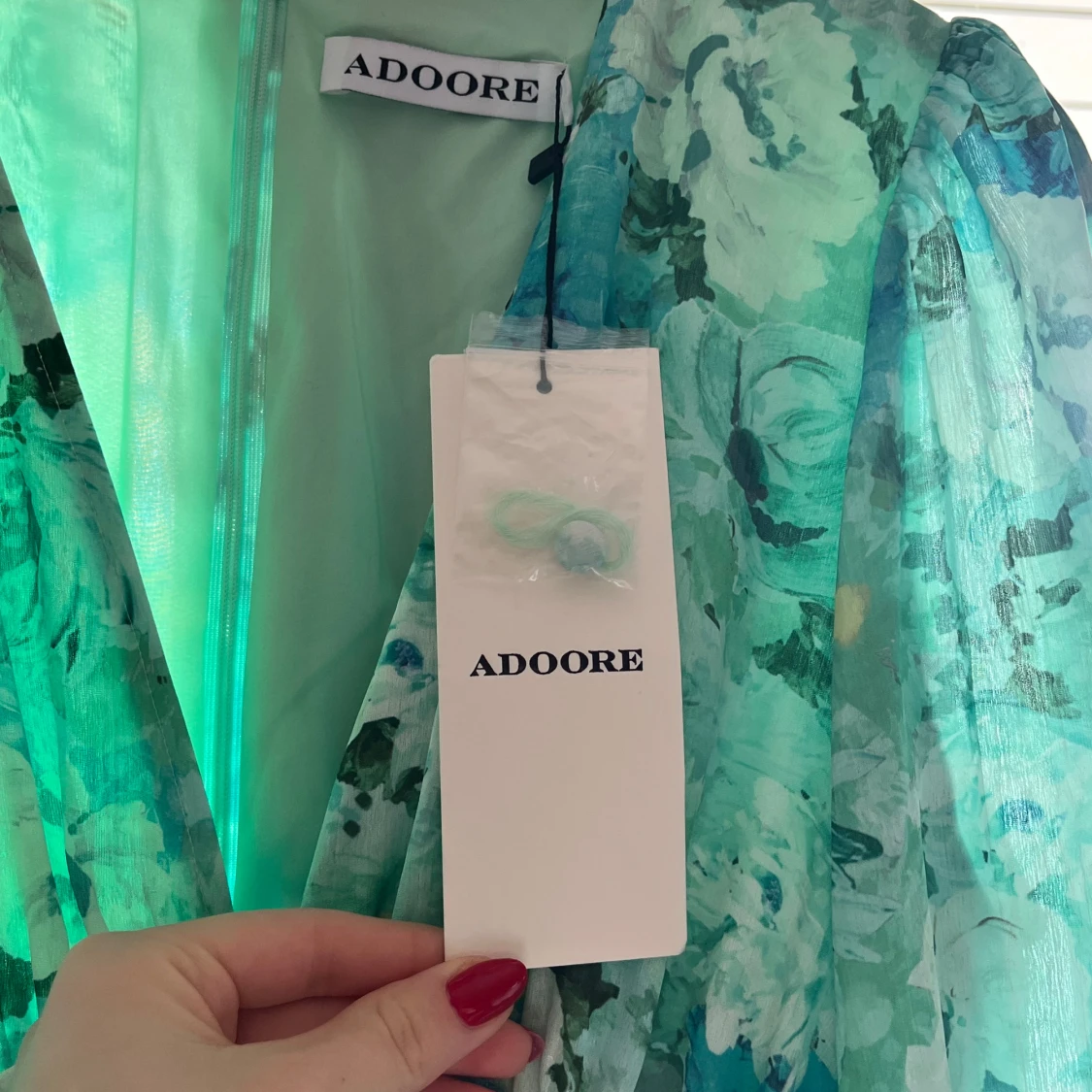 Blommig långklänning från Adoore - 1