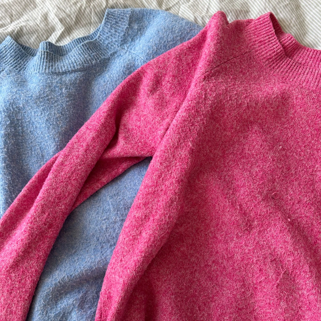 Rosa stickad tröja från Vero Moda - 4