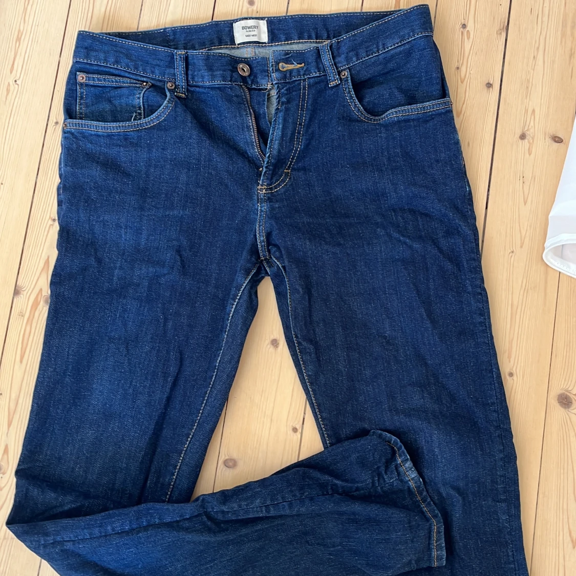 Bowery slim fit jeans blå W32 L34