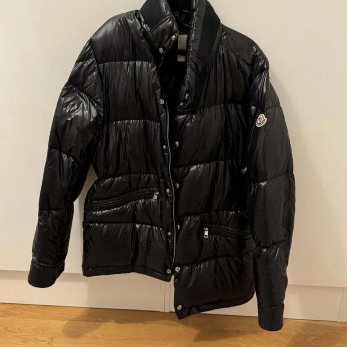 Svart Moncler pufferjacka herr - 2