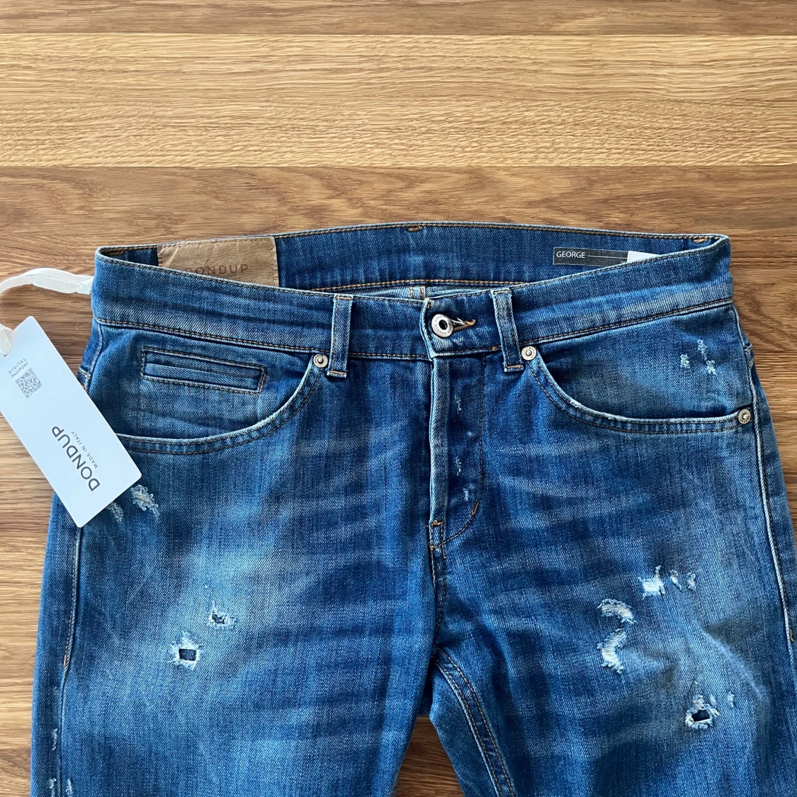 Blå skinny jeans från Dondup George - 1